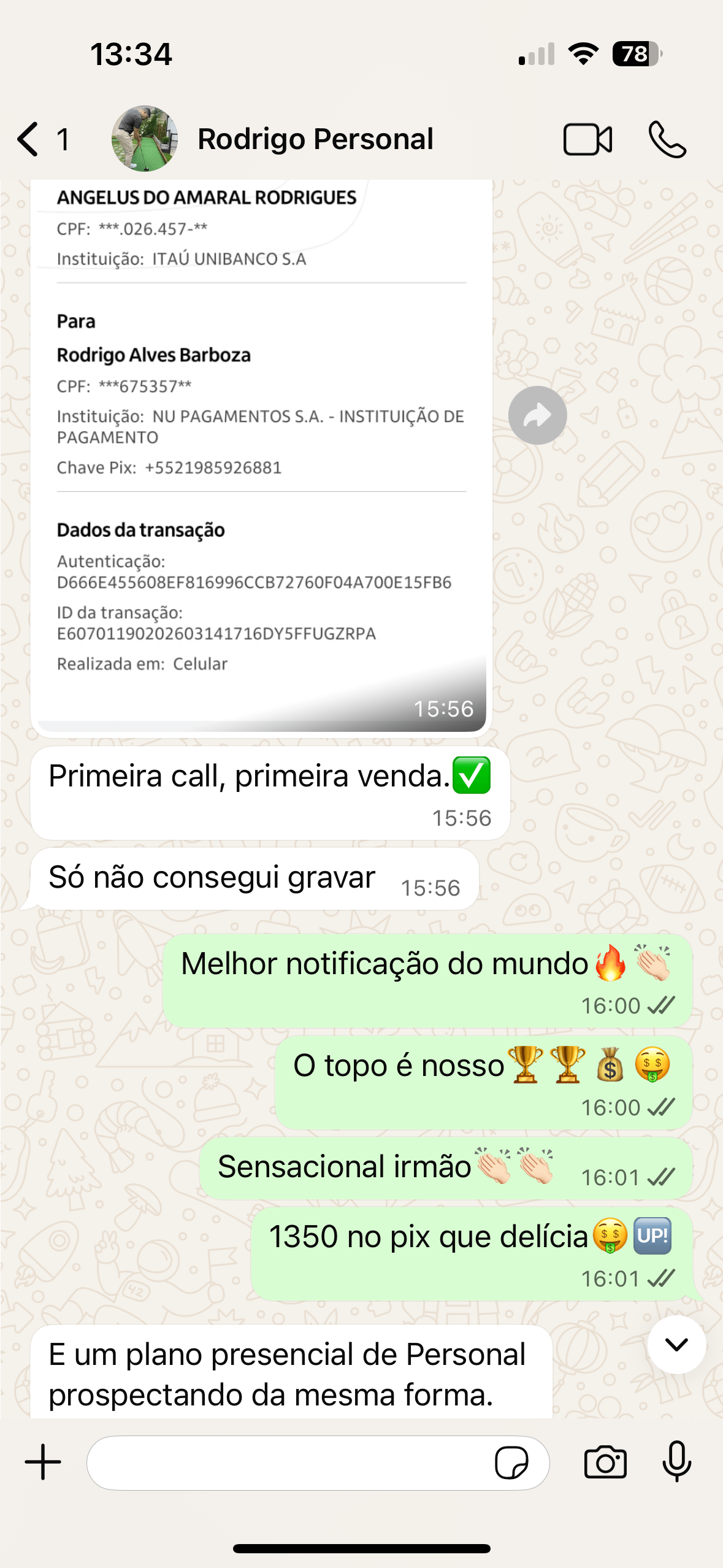 Resultado de Venda 1